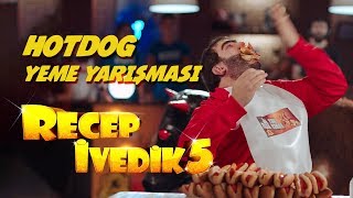 Hotdog Yeme Yarışması  Recep İvedik 5 [upl. by Sigismond]