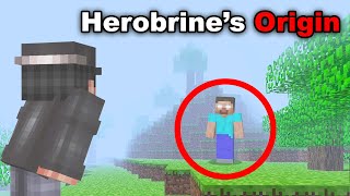 We Discovered Herobrines Origin in Minecraft [upl. by Turk]