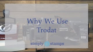 Why We Use Trodat Stamps [upl. by Rosabella570]