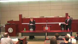 Vanderbilt Law School Death Penalty Debate [upl. by Annahaj]