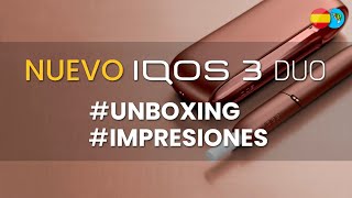 Nuevo IQOS 3 DUO  Unboxing en Español  Primeras Impresiones [upl. by Eerrehs]