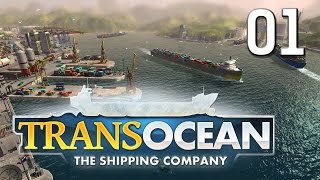 TransOcean 01 The Shipping Company Gameplay Preview im First Look deutsch HD GERMAN [upl. by Cayla]