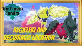 How to Find and Catch Regidrago or Regieleki in Pokémon Sword and Shield  The Crown Tundra Location [upl. by Rickard704]