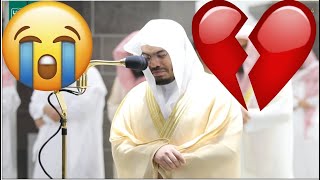 Imam Breaks Into Tears   Emotional Makkah Tahajjud Prayer  Sheikh Yasser AlDosari [upl. by Afra462]