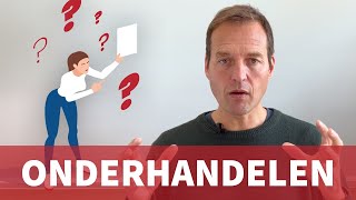 Onderhandelen bij ontslag [upl. by Cad]