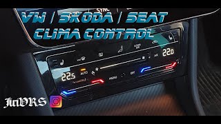 VW  SKODA  SEAT  CLIMATE CONTROL [upl. by Pineda214]