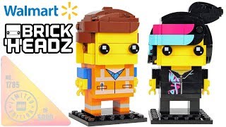 LEGO Movie 2 Emmet amp Wyldstyle Brickheadz Review [upl. by Dove545]