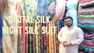 Shamoz Silk  China Silk Fabric  Pure Banarasi Silk  Night Silk Dress  Soft Silk Dress  Cheap [upl. by Bisset215]