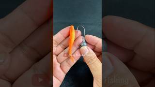 Diy Fishing tackle How to Set Fishing Bait Soft lure fishing fishingknots knot tutorial [upl. by Auliffe]