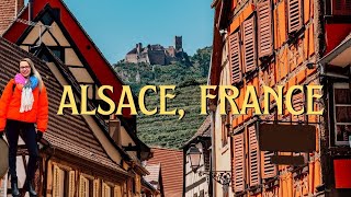 alsace france  christmas markets cute villages [upl. by Terrene527]