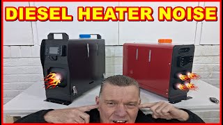 DIESEL HEATER NOISE  IS IT A PROBLEM Heating my Home With off grid style living Camper Van Life [upl. by Renata822]