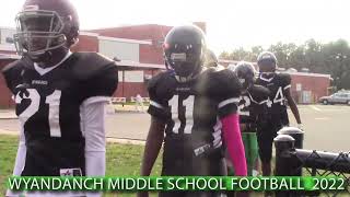 WYANDANCH MIDDLE SCHOOL UNDEFEATED FOOTBALL SEASON 2022 [upl. by Aniwde]