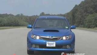 20082010 Subaru WRX STi review  Consumer Reports [upl. by Philbin]