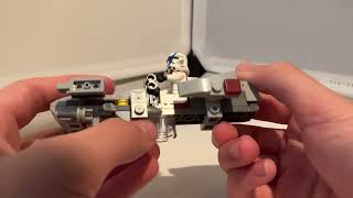 Lego 501st Battle Pack Barc Speeder Alternate Build [upl. by Yeltnarb336]