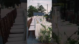 An Al fresco wedding reception for your inspo page weddingphotography fineartweddingphotographer [upl. by Nah183]