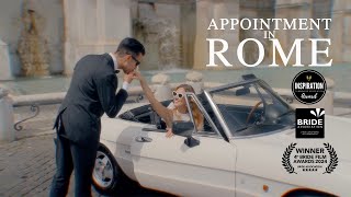 ROME APPOINTMENT short version  Best Elopement in ROME Italy [upl. by Bellanca]