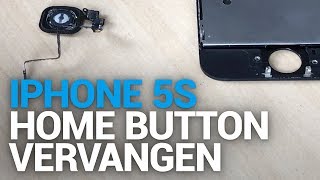 iPhone 5s home button vervangen  Fixjenl [upl. by Goles54]