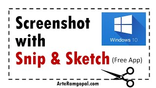 How to Screenshot with Snipping tool [upl. by Georgy422]