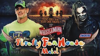 John Cena vs Bray Wyatt  firefly fun house  wrestlemania 36 [upl. by Asselem238]