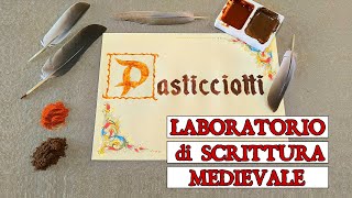 🪶📖 LABORATORIO di SCRITTURA MEDIEVALE Tutorial  Il duro lavoro dei Monaci Amanuensi 😇📚 [upl. by Nyladnar130]