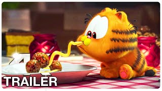 THE GARFIELD MOVIE Trailer 4K ULTRA HD NEW 2024 [upl. by Sharos]