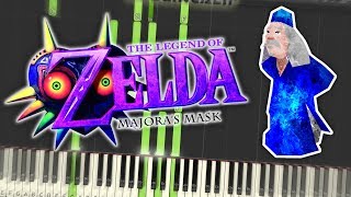 The Legend of Zelda Majoras Mask  Astral Observatory Theme Piano Tutorial Synthesia [upl. by Otreblaug]