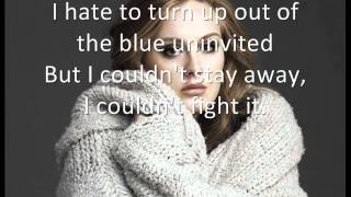 Adele  Someone Like You PIANO LYRICS ON SCREEN HQ [upl. by Nybor]