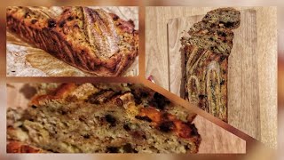 Banán kenyér 🍞 Banana bread  Nutritionka [upl. by Santos]