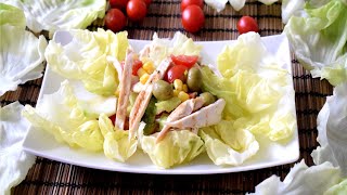 INSALATA DI POLLO FREDDA CON VERDURE Ricetta Estiva [upl. by Becker]