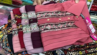 Branded tail cut long shirttops collection 2024  ব্রান্ডের ওয়ানপিস টপস কালেকশন shoppingguide [upl. by Larrabee]