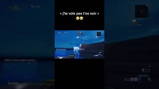 Jte vois pas tes noir 😂😂 shorts fortnite [upl. by Rolyt]