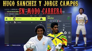 Llegan Hugo Sánchez y Jorge Campos a Pumas en Modo Carrera FIFA 22 [upl. by Armando156]