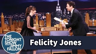 Rogue Ones Felicity Jones on meeting Mark Hamill [upl. by Chadd]