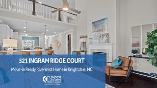 Movein Ready Home Tour with Jessica and Carl in Knightdale NC  Caviness amp Cates Communities [upl. by Arianne]