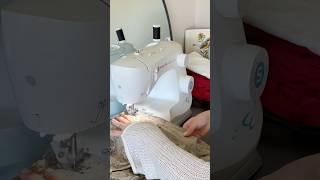 Just get the sewing machine already🤍 sewing thriftflip upcycling sewingtutorial sewingmachine [upl. by Atteniuq]