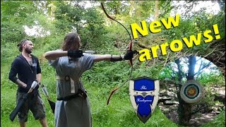 Testing new arrows and different techniques  Training Sessions [upl. by Syah]