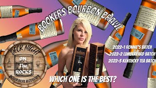 BOOKERS 2022 FLIGHT FIGHT LETS GIVE THEM A TRY SEE WHICH ONE IS WORHT THE MONEY bourbon [upl. by Sven542]