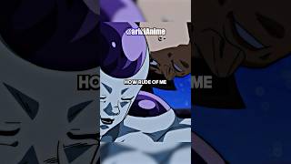 Frieza being a menace for 1 minute straight part 1 dragon ball super edit [upl. by Tilla]