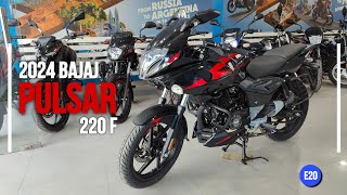 LEGEND Bajaj Pulsar 220f 2024 Walkaround Review  E20  On Road Price  Mileage [upl. by Werdnaed]