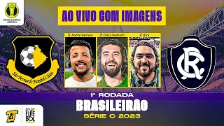 SÃO BERNARDO X REMO  AO VIVO E COM IMAGENS  SÉRIE C NO CAMISA 21 [upl. by Lehcyar]