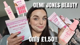 DEMI JONES POUNDLAND BEAUTY RANGEFULL TESTING [upl. by Sihtam]