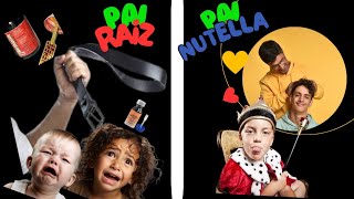 Pai Raíz vs Pai Nutella  humor memes engraçados [upl. by Aldos]