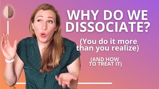 Dissociation Depersonalisation and Derealization  How to Come Back When You Dissociate [upl. by Mcclees948]