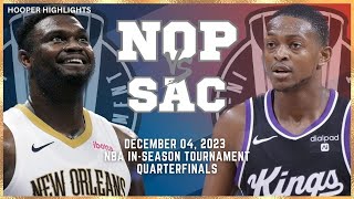 New Orleans Pelicans vs Sacramento Kings Full Game Highlights  Dec 4  2024 NBA Season [upl. by Airahs]