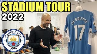 The ETIHAD CAMPUS is INCREDIBLE Manchester City TOUR 2022 [upl. by Yreme]