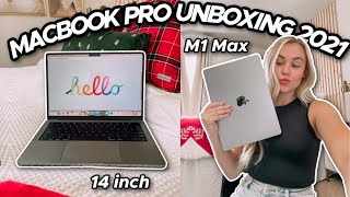 MacBook Pro 2021 Unboxing amp Set Up  14 Inch M1 Max [upl. by Sixela314]