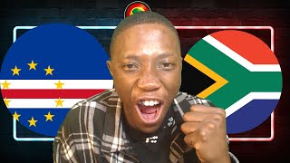 BAFANA BAFANA VS CAPE VERDE SOUTH AFRICA AFCON LIVESCORE [upl. by Manthei]