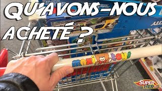 Quavonsnous acheté chez Maxi Toys Shopping de Noel 2018 Jouets Kids Super Héros et Compagnie [upl. by Ahsaenat]