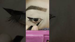 How to apply Graphic eyeliner✅🔥trendingshorts youtubeshorts eyemakeup eyeliner beauty 😍 [upl. by Daus]