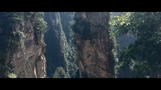 2017 China Tianzi and Tianmen Heavens Gate Glass Skywalk Glass Bridge [upl. by Ocram465]